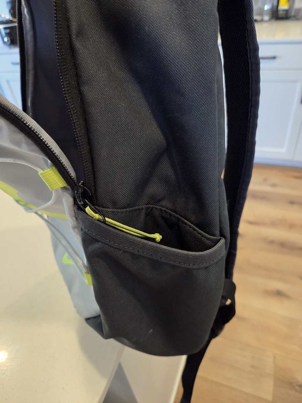 Nike Kids Backpack with Yellow Accents